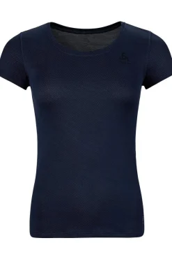 Outlet Odlo Bl Top Crew Neck S/S Active F- Dark Sapphire