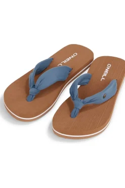 New O'Neill Slippers Ditsy Sun Copen Blue