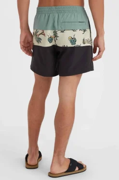 Hot O'Neill Zwemshort Mix & Match Cali Block 15'' Beige Venice Beach