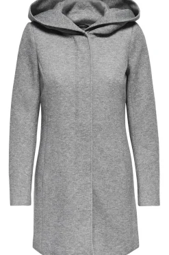 Online Only Jas SEDONA LIGHT COAT Light Grey Melange