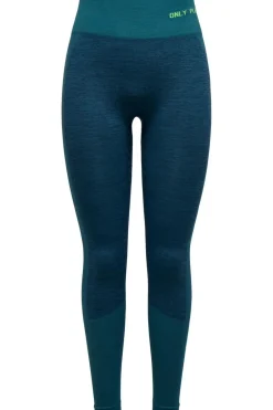 Best Only Play Sportlegging Onpjamino Hw Seam Maritime Blue