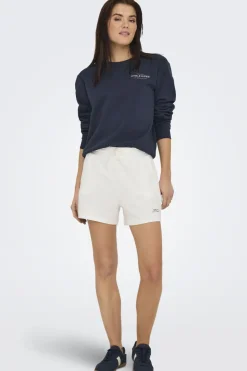 Hot Only Play Sportshort Onpmae Hw Swt Cloud Dancer