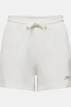 Hot Only Play Sportshort Onpmae Hw Swt Cloud Dancer