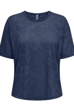 Discount Only Play T-Shirt Onpaub-Bia On Ss Loose Bn Tee Maritime Blue