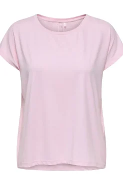 New Only Play T-Shirt Onpaubree Ss Loose Train Pink-A-Boo