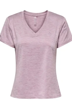 Sale Only Play T-Shirt Onpcore Life Vn Ss Reg Tee Lilas