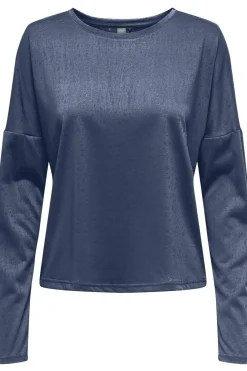 Online Only Play T-Shirt Onpjue-Mie On Ls Reg Nd Top Vintage Indigo