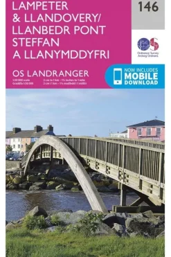 Clearance Ordnance Survey Lampeter / Llandovery landr 146 2016