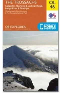 New Ordnance Survey Trossachs / Callander /Aberfoyle ol.exp 46 2015
