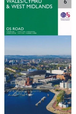 Fashion Ordnance Survey Wales / Midlands West 6 2020