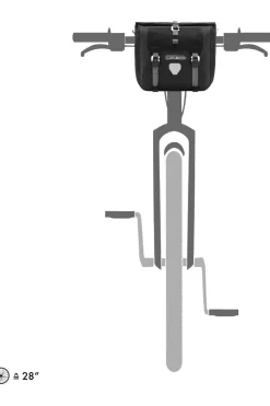 Clearance Ortlieb Stuurtas Handlebar-Pack Plus 11 L Black