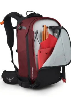Sale Osprey Tourpack Soelden Pro Avy 32 dark red