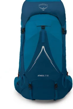 Sale Osprey Verhuur - Tourpack Pack Atmos Ag Lt 50 Midenblauw/Donkerblauw