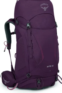 Discount Osprey Verhuur - Tourpack Womens Kyte 48L Night Shift Scoria Blue