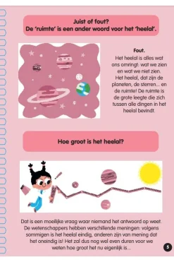 Boek De Ruimte Mijn Eerste Weetjesboek-Outdoor Clearance