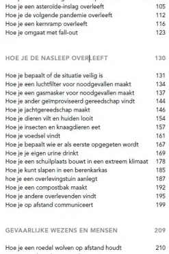 Boek Zo Overleef Je De Apocalyps-Outdoor Fashion