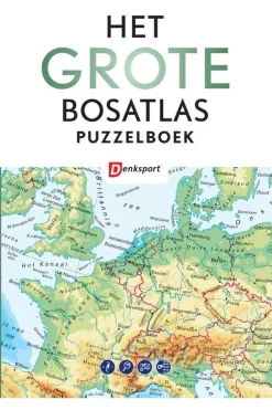 Online Outdoor Het Grote Bosatlas Puzzelboek - Denksport 2023