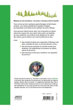 Outlet Outdoor La survie, la nature et moi - Techniques de survie, savoir faire ancestraux, renouer avec la nature 2023