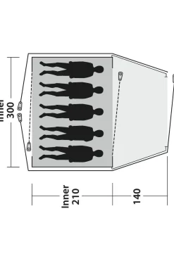 Tent Cloud 5-Outwell Clearance