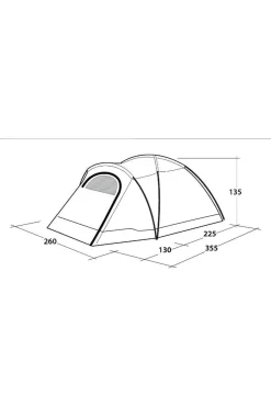 Discount Outwell Tent Cloud 4 - New Green