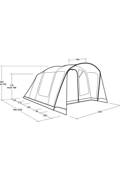 Outlet Outwell Tent Monterey 5 Air Blue