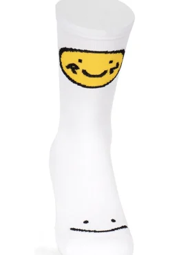 Clearance Pacific and Co Sportsokken Smile Run White