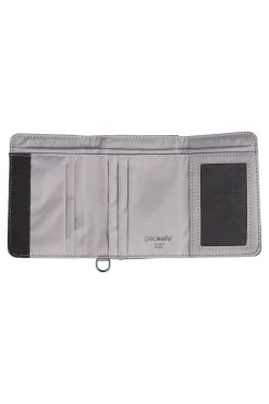 Best Pacsafe Rfidsafe Trifold Wallet Jet Black