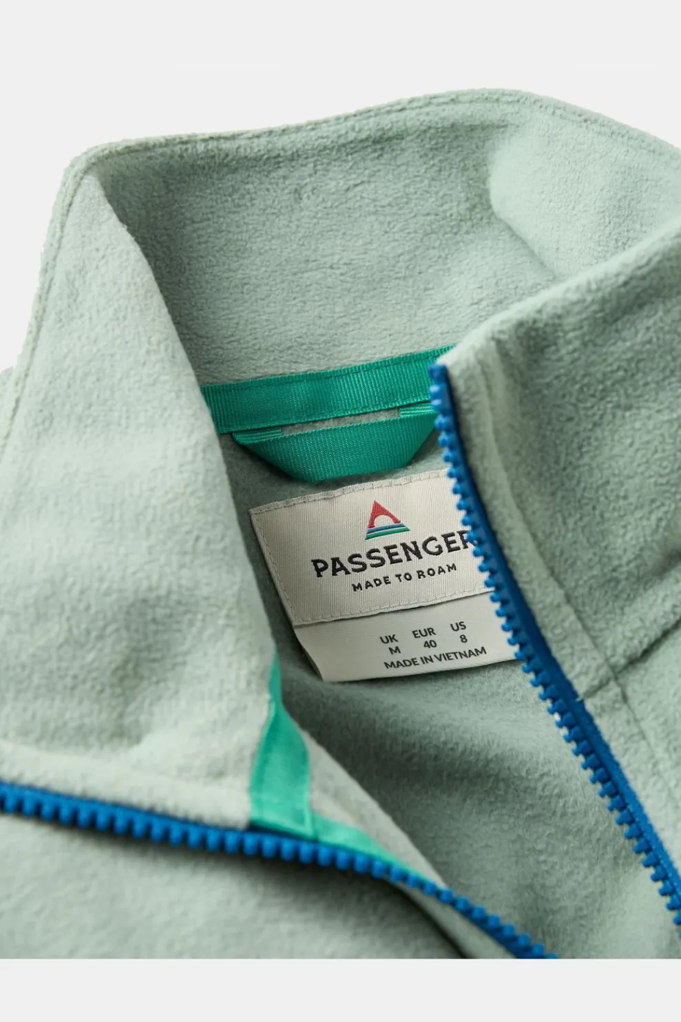 Discount Passenger Clothing ltd Fleece Ayla Recycled Micro Polartec® Fleece Pistachio