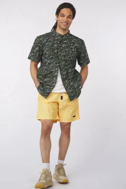 Hemd Way Ripstop Printed Short Sleeve-Passenger Clothing ltd Online