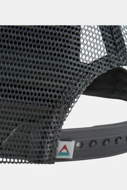 Clearance Passenger Clothing ltd Pet Heritage Mesh Snapback Cap Storm Grey/ Black