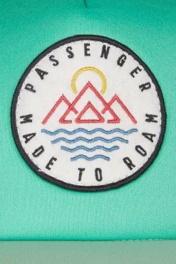 Hot Passenger Clothing ltd Pet Forge Snapback Trucker Green Fig