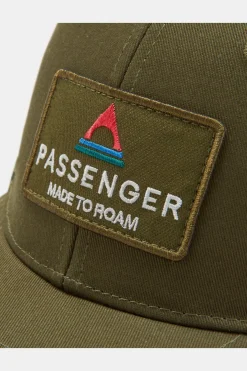 Online Passenger Clothing ltd Pet Core Organic Cotton Trucker Cap Khaki
