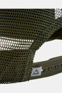 Online Passenger Clothing ltd Pet Core Organic Cotton Trucker Cap Khaki