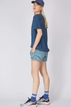 Fashion Passenger Clothing ltd Short Del Sur Faded Denim Adrift
