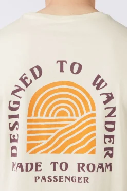 T-Shirt Mens Sundown Recycled Cotton-Passenger Clothing ltd New