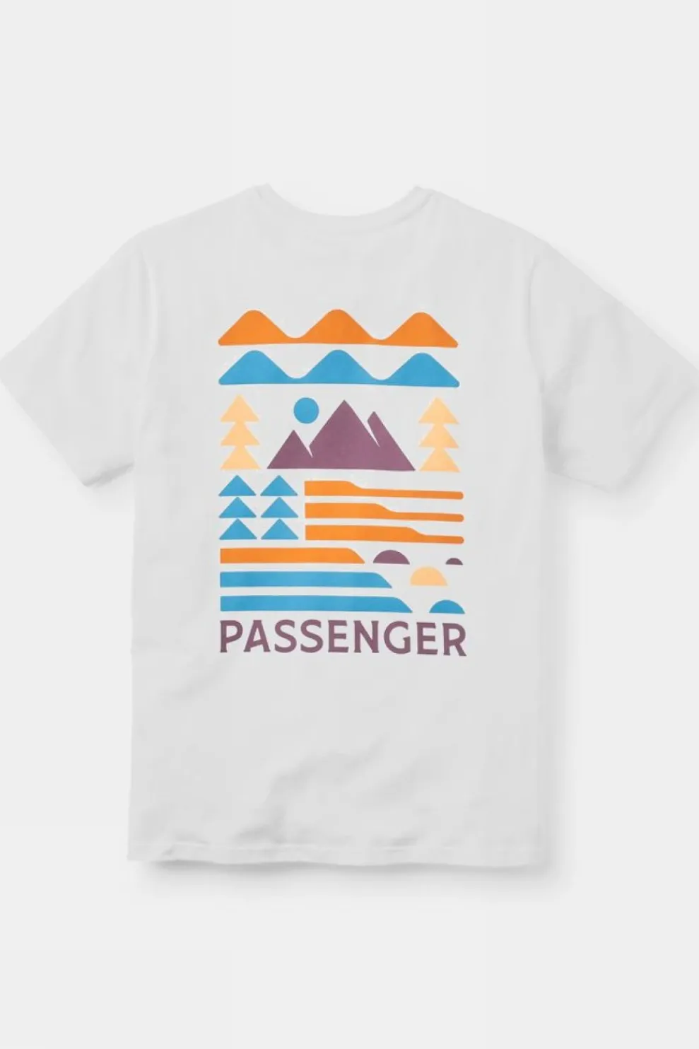 Discount Passenger Clothing ltd T-Shirt Cutout Organic Cotton T-Shirt White