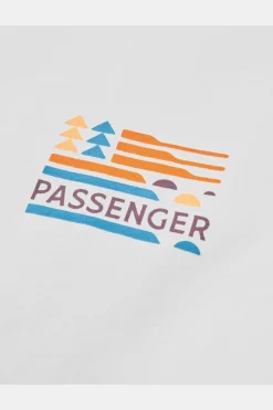 Discount Passenger Clothing ltd T-Shirt Cutout Organic Cotton T-Shirt White