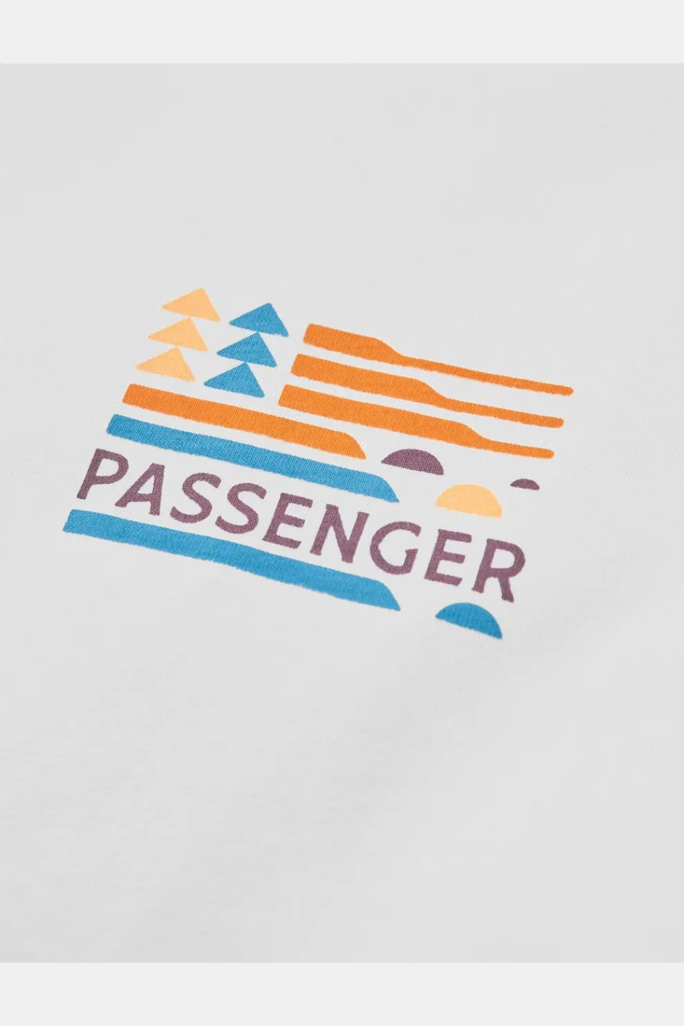 Discount Passenger Clothing ltd T-Shirt Cutout Organic Cotton T-Shirt White