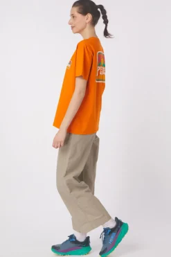 T-Shirt Golden Hour Recycled Cotton Oversized T-Shirt-Passenger Clothing ltd Hot