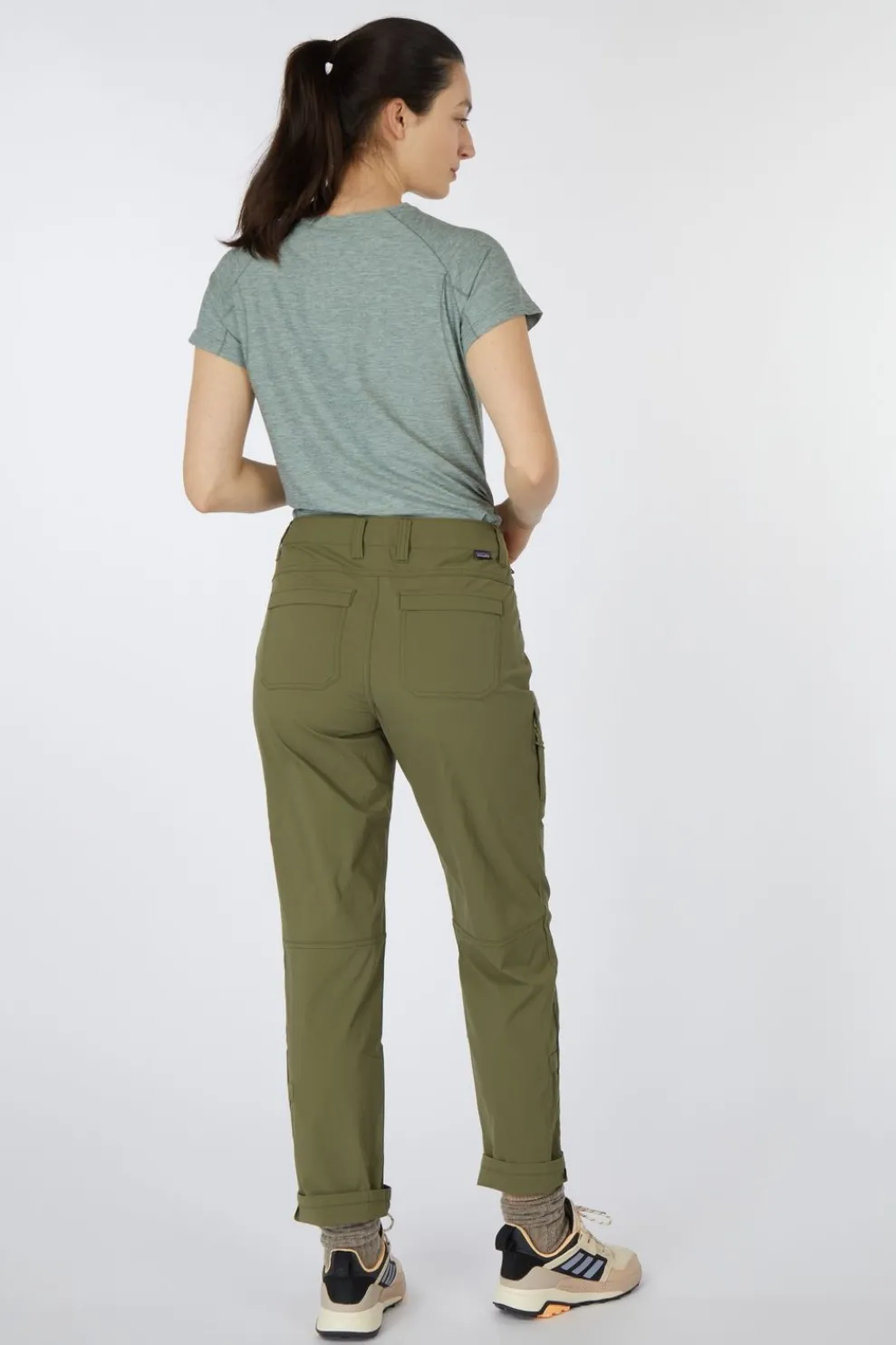 Online Patagonia Broek Quandary Pants Regular Tent Green