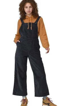 Online Patagonia Broek Stand Up Cropped Corduroy Overalls Pitch Blue