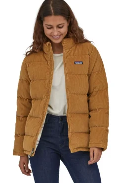 New Patagonia Donsjas Cord Fjord Coat Nest Brown