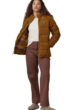 Sale Patagonia Donsjas Cord Fjord Coat Shelter Brown