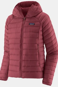 Fashion Patagonia Donsjas Down Sweater Hoodie Marion Red