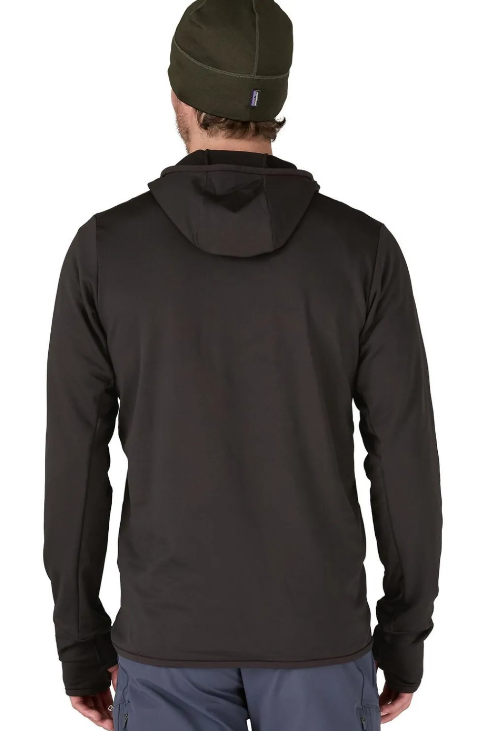 Clearance Patagonia Fleece M'S R1 Thermal Full-Zip Hoody Black