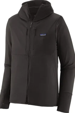 Clearance Patagonia Fleece M'S R1 Thermal Full-Zip Hoody Black