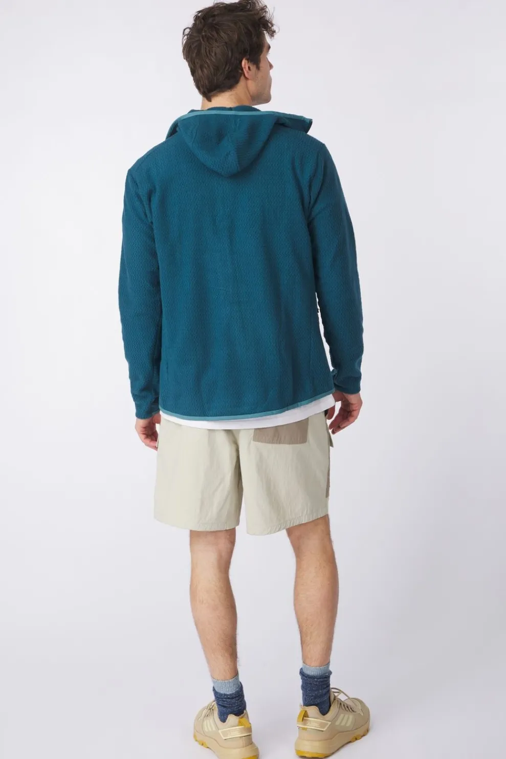 Discount Patagonia Fleece R1 Air Full-Zip Hoodie Tidal Teal