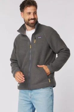 Online Patagonia Fleece Retro Pile Forge Grey