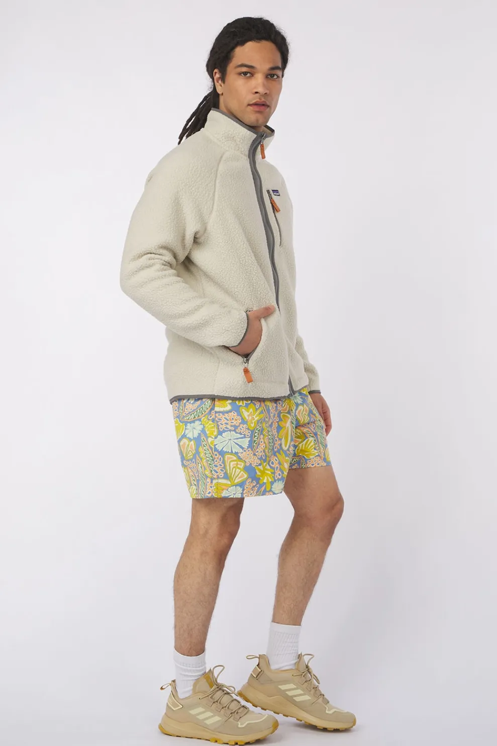 Outlet Patagonia Fleece Retro Pile Pelican