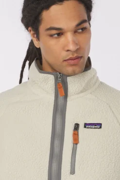 Outlet Patagonia Fleece Retro Pile Pelican